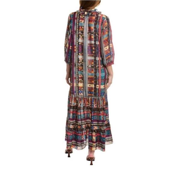 NWOT Johnny Was Beatrice Cherie Silk Dress Sz. Small - Picture 2 of 9